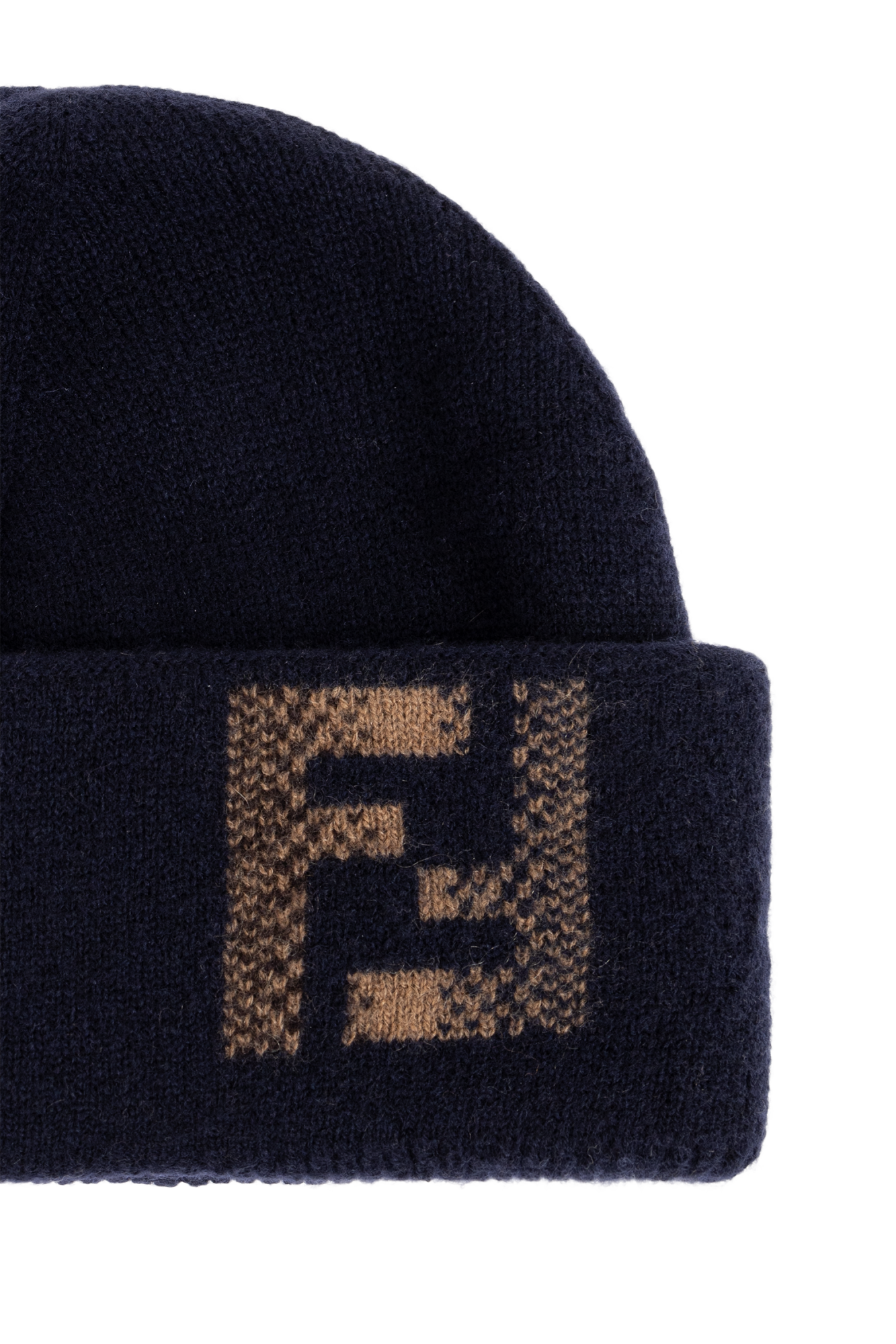 FENDI ビーニー Navy blue Woolen hat Fendi - Vitkac AS